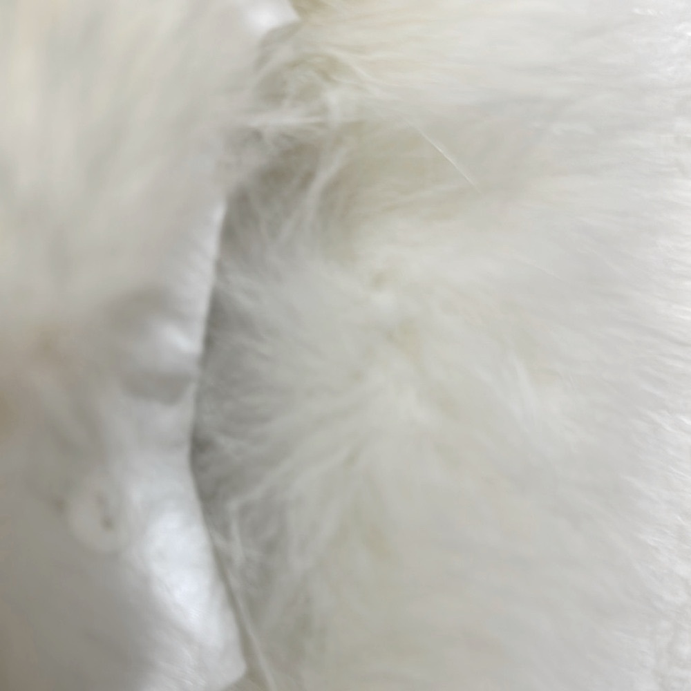 Dino Gaspari pristine ruched puffer jacket detachable fur collar, cuffs, lining. - Picture 8 of 10